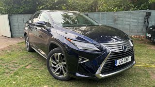 2017 Lexus RX 450h Luxury CVT 4WD Review [upl. by Sardse]