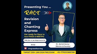 PSM part 1 RACE Session by DR ASHISH [upl. by Akirrehs261]