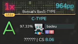 966⭐ badeu  Tanaka Hirokazu  CTYPE Bonsais BasSTYPE DTHR 9733 964pp 1❌  osu [upl. by Paapanen762]