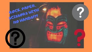 ROCK PAPER SCISSORS with The Spirit of the Volcano at Volcano Bay HOW  Universal Studios [upl. by Shanna]