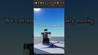 HOW TO MAKE A WORKING DAYNIGHT CYCLE Roblox Studio Tutorial shorts roblox robloxstudio [upl. by Harret831]