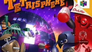 N64  Tetris Sphere gameplay no commentary 1Hr [upl. by Aerb]