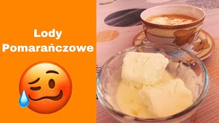 Pyszne lody pomarańczowe domowelody heladodenaranja [upl. by Alroi148]