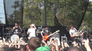 Chiodos  Thermacare live at Riot Fest 2012 [upl. by Naujal]