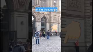 Mainz ist auch bunt 👍🏻✈️ afd memes deutsch deutschland shorts politik satire funny ytshorts [upl. by Odlanar]