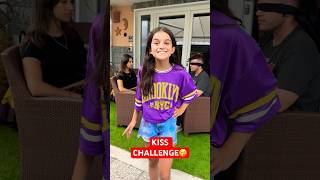 KISS CHALLENGE 😘 comedy challenge kiss [upl. by Nosiddam]