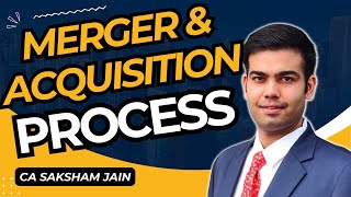 Mergers amp Acquisitions Process in RealLife  MampA Process Explained by CA Saksham Jain [upl. by Dehsar]