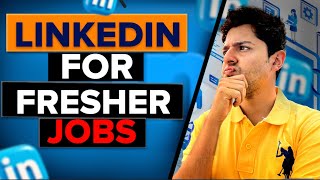 How to Optimise LinkedIn Profile for Fresher JOBS [upl. by Donica550]