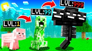 Morphing into ANY Mob I KILL in MINECRAFT [upl. by Risay]