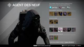 Destiny  Xûr location au 01112024 PlayStation system [upl. by Eslehc329]