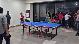 Cybage TT bash Quarters Set 3 AbhishekAniket VS NitinShiv [upl. by Andonis]