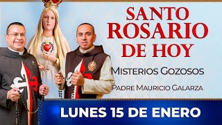 Santo Rosario de Hoy  Lunes 15 de Enero  Misterios Gozosos rosario [upl. by Columba893]