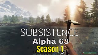 Subsistence Alpha 63 Season 1 Working On The North Base  Sandstone [upl. by Malarkey]