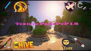 New Super Texture pack PvP 18 Low fire more fps MCSG [upl. by Gnay734]