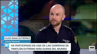 Patagonman Policía Entrevista Castilla la Mancha TV [upl. by Sitoeht237]