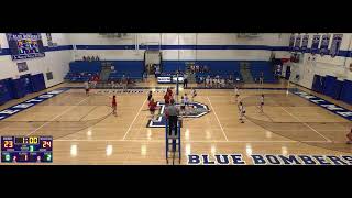 Palmerton HS vs Saucon Valley HS Girls Varsity Volleyball [upl. by Agueda950]