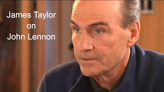 James Taylor about John Lennon on BBC [upl. by Robbyn]