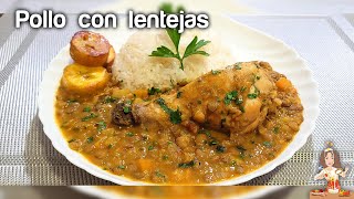 📌PREPARA LENTEJAS🍲 CON POLLO🐔 de esta forma y todos te pedirán la receta😘👌‼️ [upl. by Antrim]