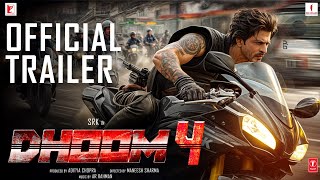 Dhoom 4  Official Trailer  Shahrukh Khan  Ram Charan  Abhishek bachchan  Ranveer singh Concept [upl. by Kendrah]