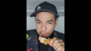 Fried chicken thighs food shortvideo [upl. by Grani]