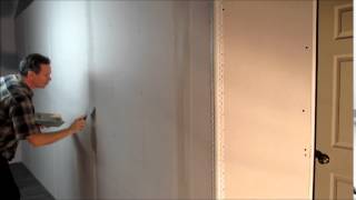 Basic Drywall taping with durabond 90 [upl. by Ahsenid]