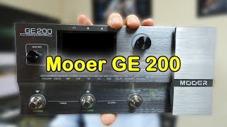 Mooer GE 200 [upl. by Jadd569]