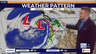 Wet windy weather returns to the PNW Friday [upl. by Eryt]