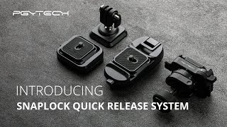 Introducing PGYTECH SnapLock Quick Release System [upl. by Yrallam]