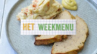 Het Weekmenu 2  Kalfsbrood met wortelstoemp  Johan Segers [upl. by Ahsatsana]