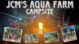 JCMS AQUAFARM OVERNIGHT CAMPING NEW CAMPSITE  CAYABU TANAY RIZAL  NOT CROWDED CAMPSITE [upl. by Larret]