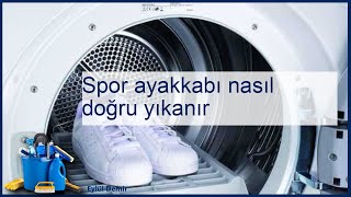 Spor ayakkabıları nasıl doğru bir sekilde camaşır makinesinde yıkanır adımlar ve ipuçları [upl. by Ydnic]