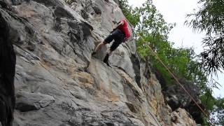 Climbing Skills PBUS Belay Method For Top Rope Climbing [upl. by Simonetta]