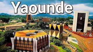 Yaoundé Cameroon 4K Drone Footage [upl. by Ellenaj]