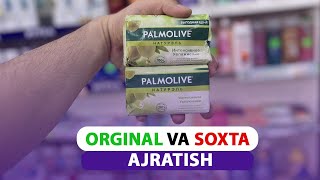 PALMOLIVE sovun ORGINAL va SOXTA ajratishni organib oling [upl. by Adnirem801]