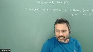 Method of Variational Principle Lecture 1 [upl. by Trometer600]