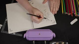 ASMR Pencil Writing and Drawing Pride 2024 Notebook No Talking [upl. by Deane874]