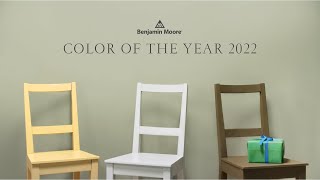 Color of the Year and Color Trends 2022  Benjamin Moore [upl. by O'Dell]