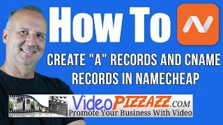 Namecheap  Creating A records and CNAME records in Advanced DNS section 2016 [upl. by Leban]