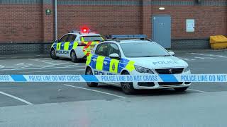 Police investigation after serious incident outside Asda Normanton West Yorkshire [upl. by Ahgiela]