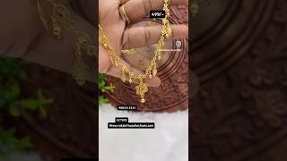 Gold look necklace collections  necklaces goldjewellery lowpricecombojewelleryset [upl. by Edya]