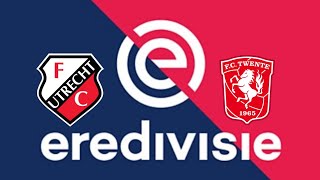 Eredivisie 2425 Matchweek 4 Utrecht vs Twente [upl. by Savart]