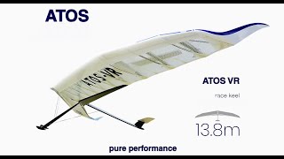 AIR ATOS VR Race  VRS Race  How to setup and breakdown the ATOS hang gliding ATOS [upl. by Ainollopa]