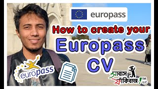 How to create your Europass CV  for Bangladeshi Students [upl. by Laidlaw]