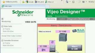 Web server HMI panelu Magelis STU655 [upl. by Bollay48]