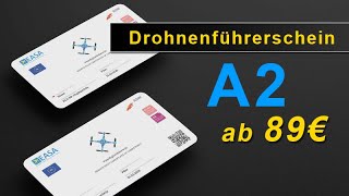 Drohnenführerschein A2 ab 89 € günstig amp einfach mit Rabatt [upl. by Melc]