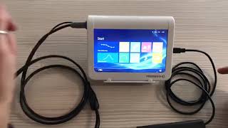 Another sample video of the Resonance R15C audiometer tympanometer DPOAE and video Otoscope [upl. by Otrebliw]