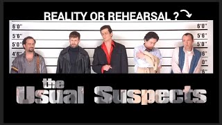 The Usual Suspects lineup scene was a rehearsal [upl. by Ynatsed]