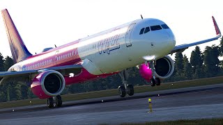 Wizz Air Landing at Luton  Flight Simulator [upl. by Oah]