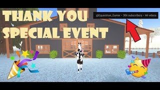 THANK YOU SPECIAL EVENT  300 SUBSCRIBERS  ALL THE INFO YOU NEED TO KNOW ABOUT MY MEET AND GREET [upl. by Park254]