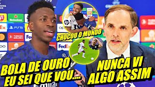 INSANO  VlNl JR DEIXA O MUNDO EM CHOQUE E MANDA RECADO AO BOLA DE OURO [upl. by Shaun]